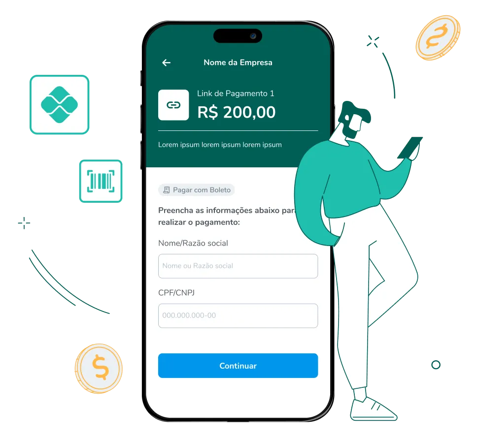 Venda mais e sem atrito com o Link de Pagamentos da Transfeera