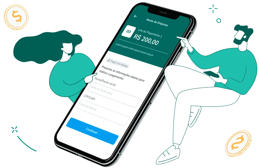 Facilite seu checkout com o link de pagamentos da Transfeera