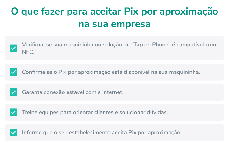 pix por aproxima&ccedil;&atilde;o
