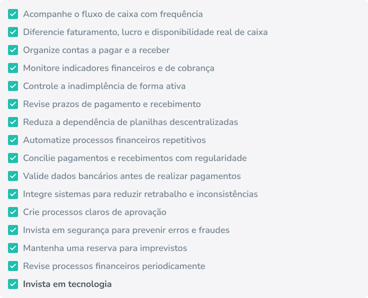 sa&uacute;de financeira